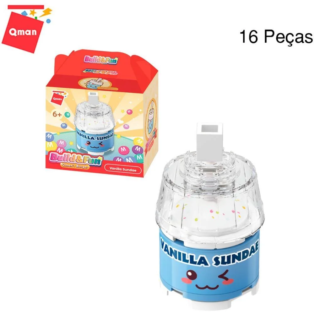 BRINQUEDO PARA MONTAR SET BUILD FUN FAST FOOD (S) KEEPPLAY (DP.C/06) - imagem 7