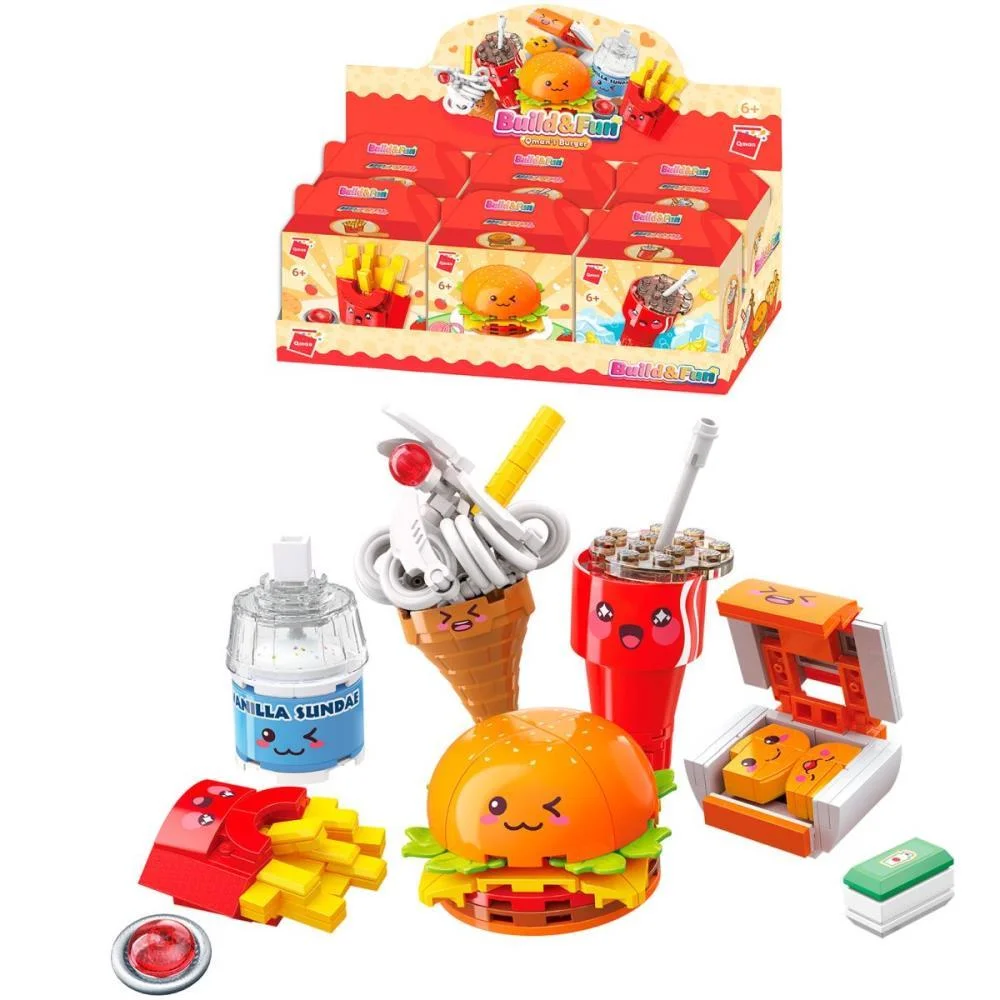 BRINQUEDO PARA MONTAR SET BUILD FUN FAST FOOD (S) KEEPPLAY (DP.C/06) - imagem 10