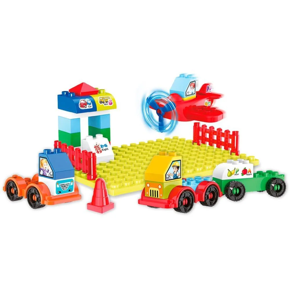 BRINQUEDO PARA MONTAR TOPI C/BASE 39 PECAS CARDOSO TOYS (UNIDADE) - imagem 3