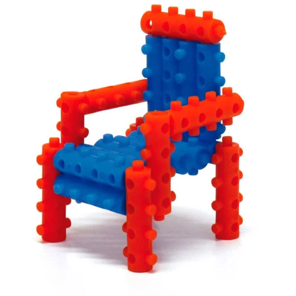 BRINQUEDO PARA MONTAR PINOS MAGICOS 30 PECAS ELKA (UNIDADE) - imagem 3