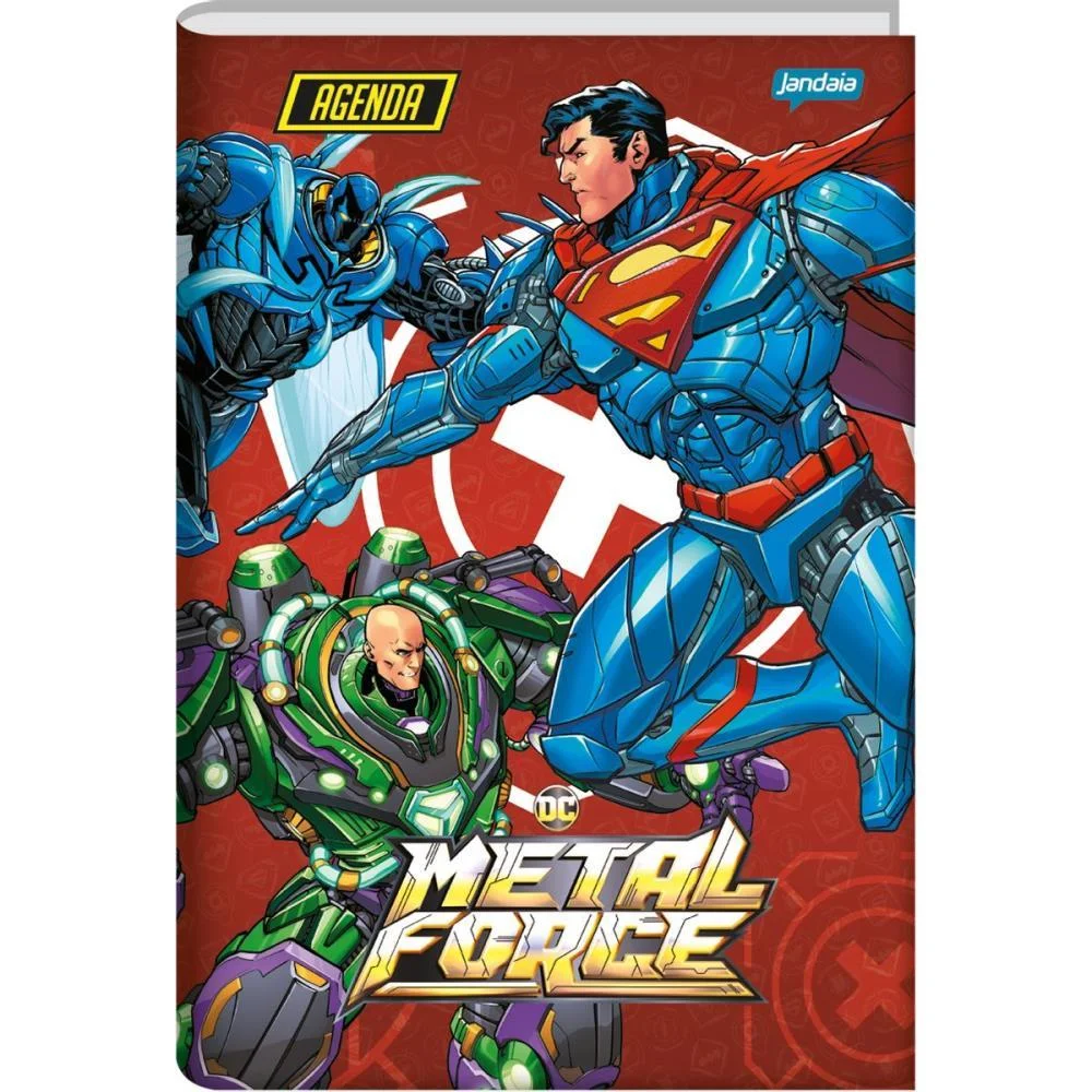 AGENDA/PLANNER 2026 LIGA DA JUSTICA CD 96F 134X200 JANDAIA (PCT.C/04) - imagem 7