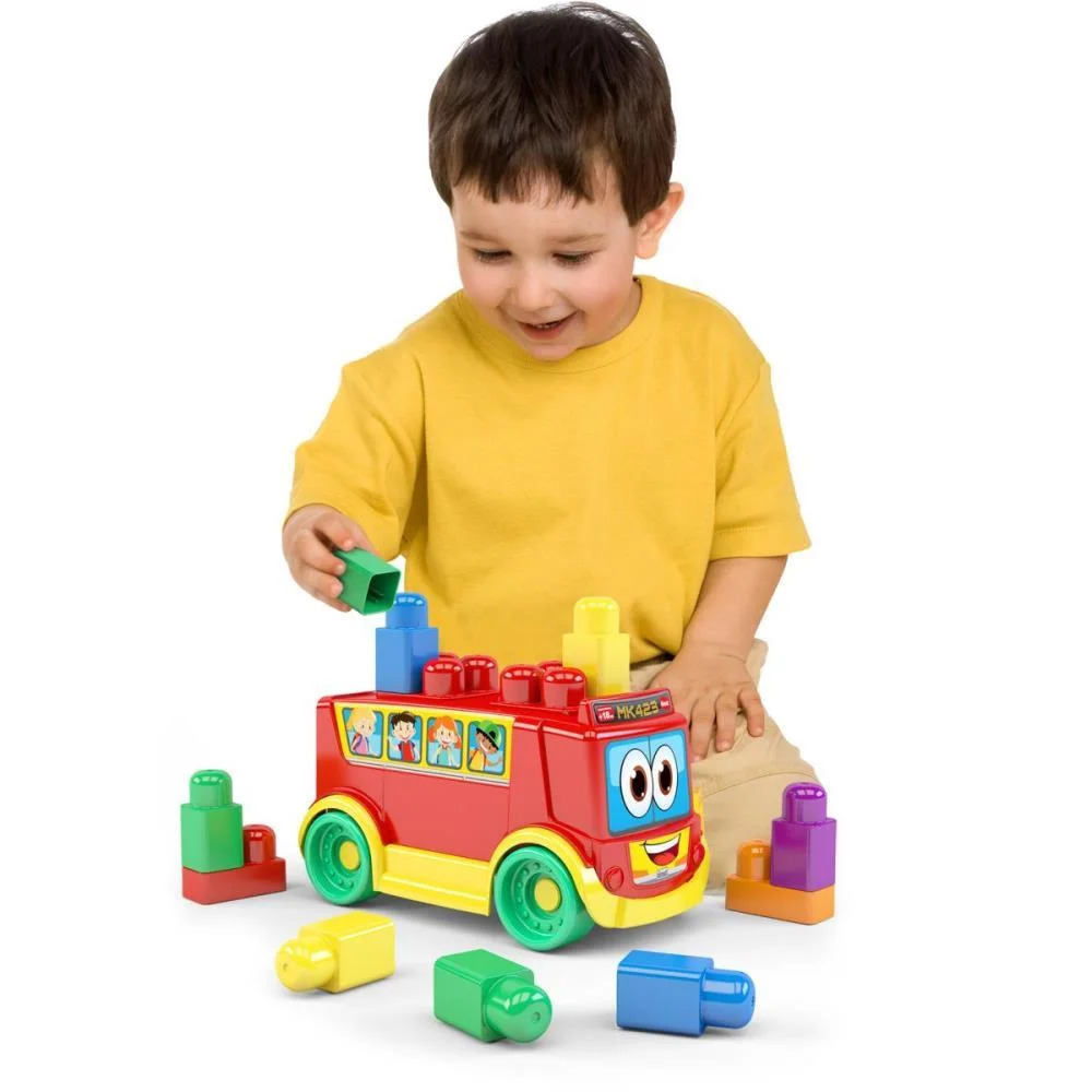 BRINQUEDO PARA MONTAR ONIBUS DA BLOCOLANDIA DISMAT (UNIDADE) - imagem 5