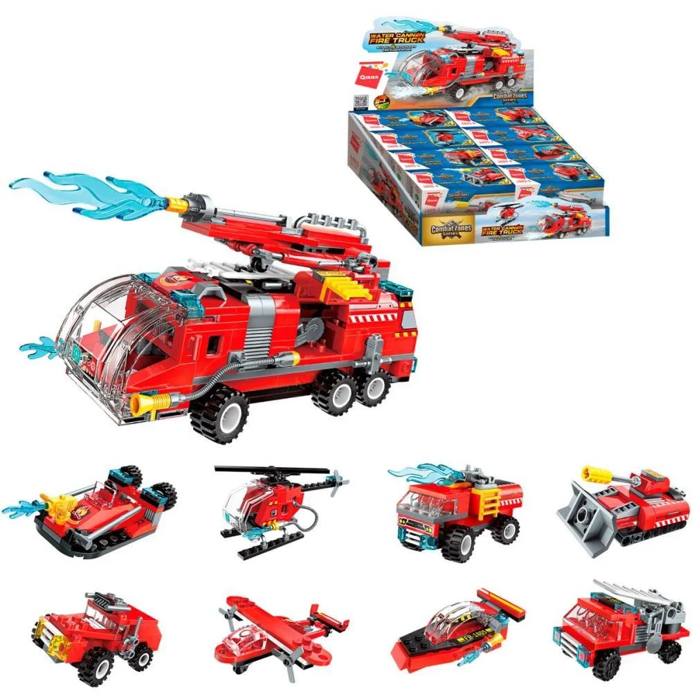 BRINQUEDO PARA MONTAR SUPER CAMINHAO BOMBEIRO (S) KEEPPLAY (DP.C/08) - imagem 13