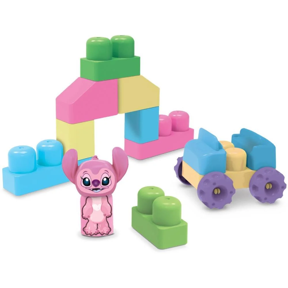 BRINQUEDO PARA MONTAR STITCH ANGEL BL.MAGICOS 24 PCS ELKA (UNIDADE) - imagem 2