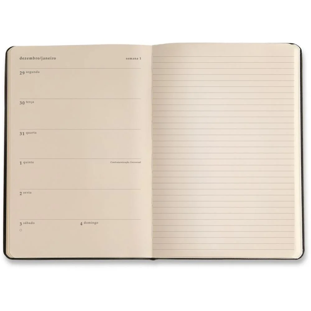 AGENDA/PLANNER 2026 CLASSICA AZUL 80F 140X210MM CICERO (UNIDADE) - imagem 3