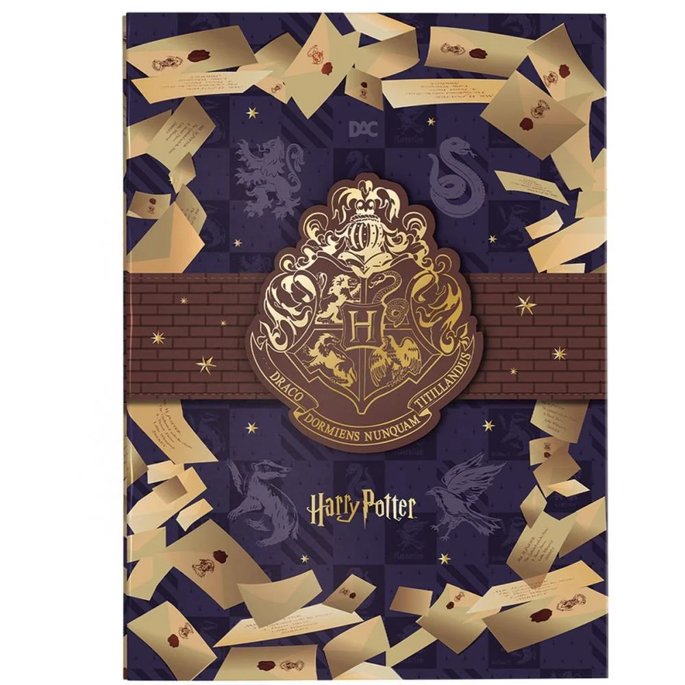 PAPEL DE CARTA DECORADO HARRY POTTER C/PASTA E CARTAS DAC (PACOTE) - imagem 9