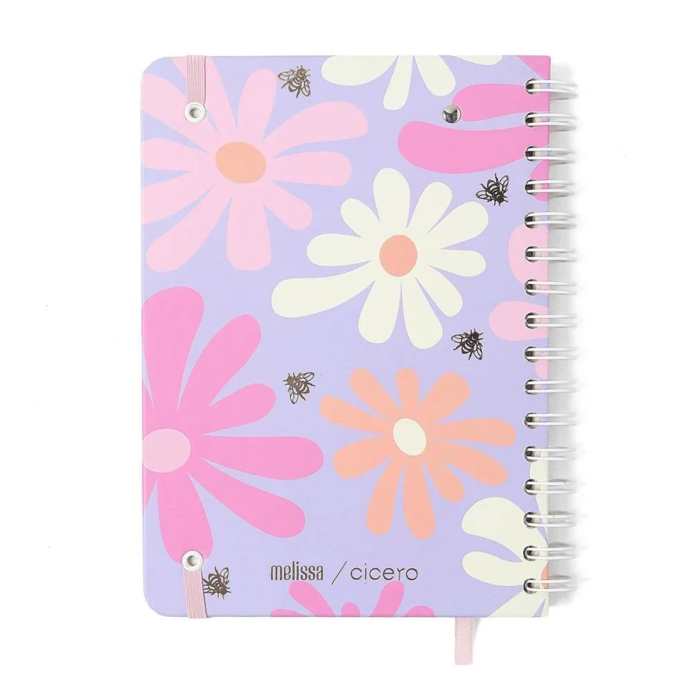 AGENDA/PLANNER 2026 MELISSA BLOOMY 80F 148X210MM CICERO (UNIDADE) - imagem 4