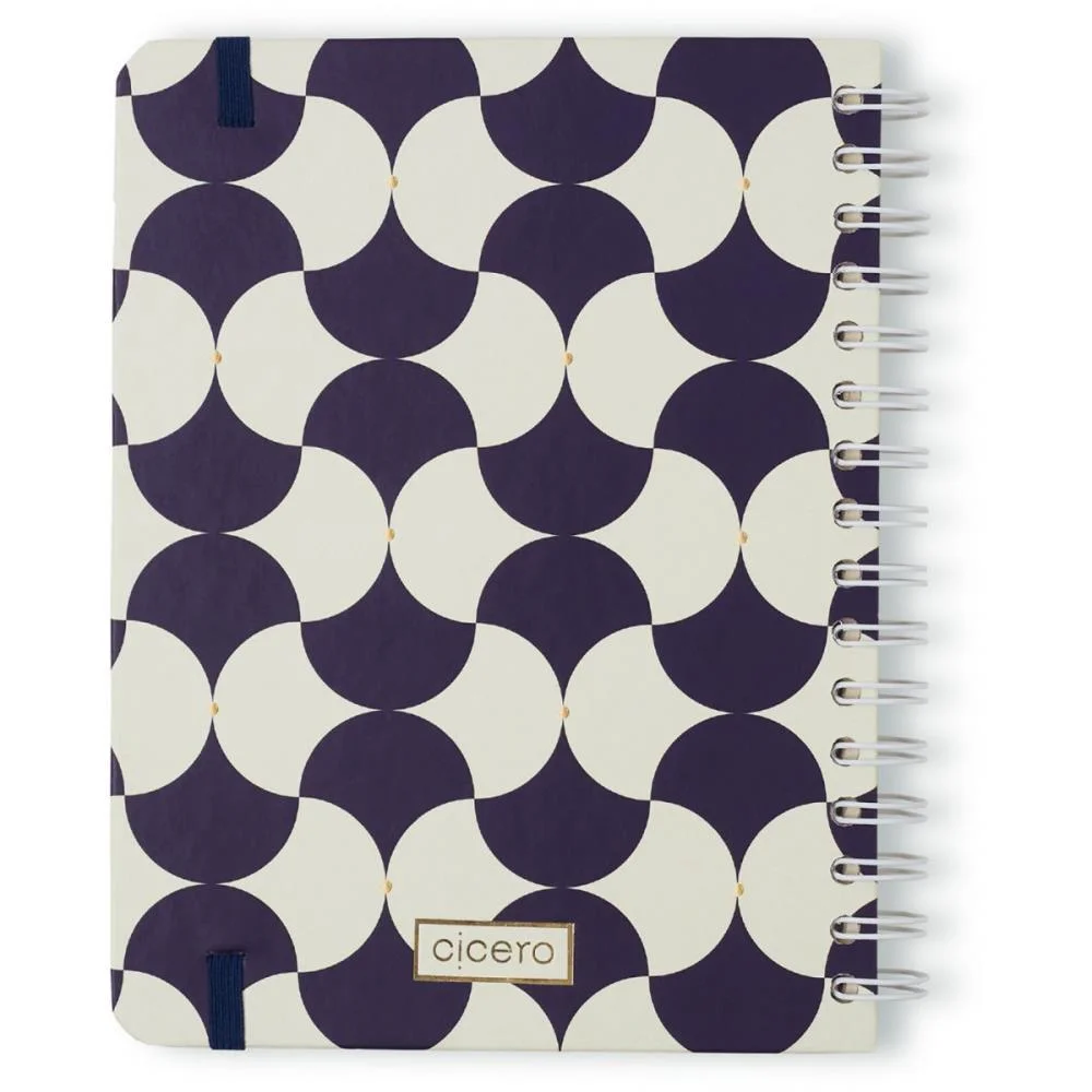 AGENDA/PLANNER PERMANENTE BOSSA NOVA AZUL 100F 148X210MM CICERO (UNIDADE) - imagem 4
