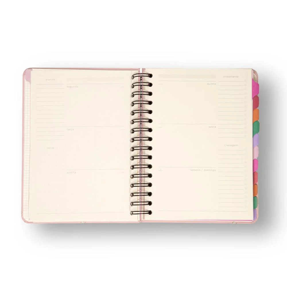 AGENDA/PLANNER PERMANENTE MELISSA ABELHAS 160X220MM CICERO (UNIDADE) - imagem 3