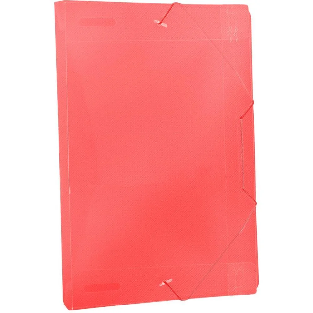 PASTA ABA ELASTICA PLASTICA OFICIO 20MM VERMELHO DAC (PCT.C/10) - imagem 2