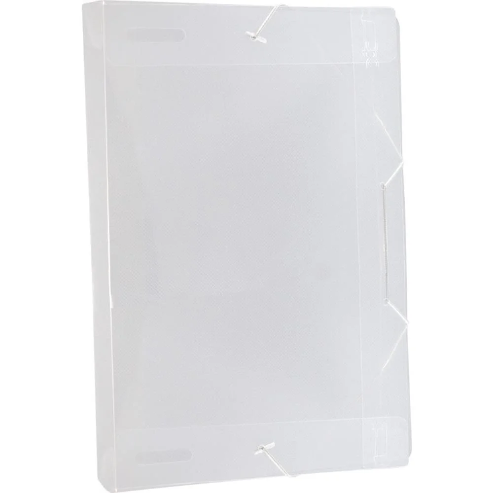 PASTA ABA ELASTICA PLASTICA OFICIO 30 MM CRISTAL DAC (PCT.C/10) - imagem 3