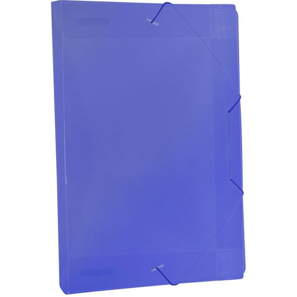 PASTA ABA ELASTICA PLASTICA OFICIO AZUL DAC (PCT.C/10) - imagem 3