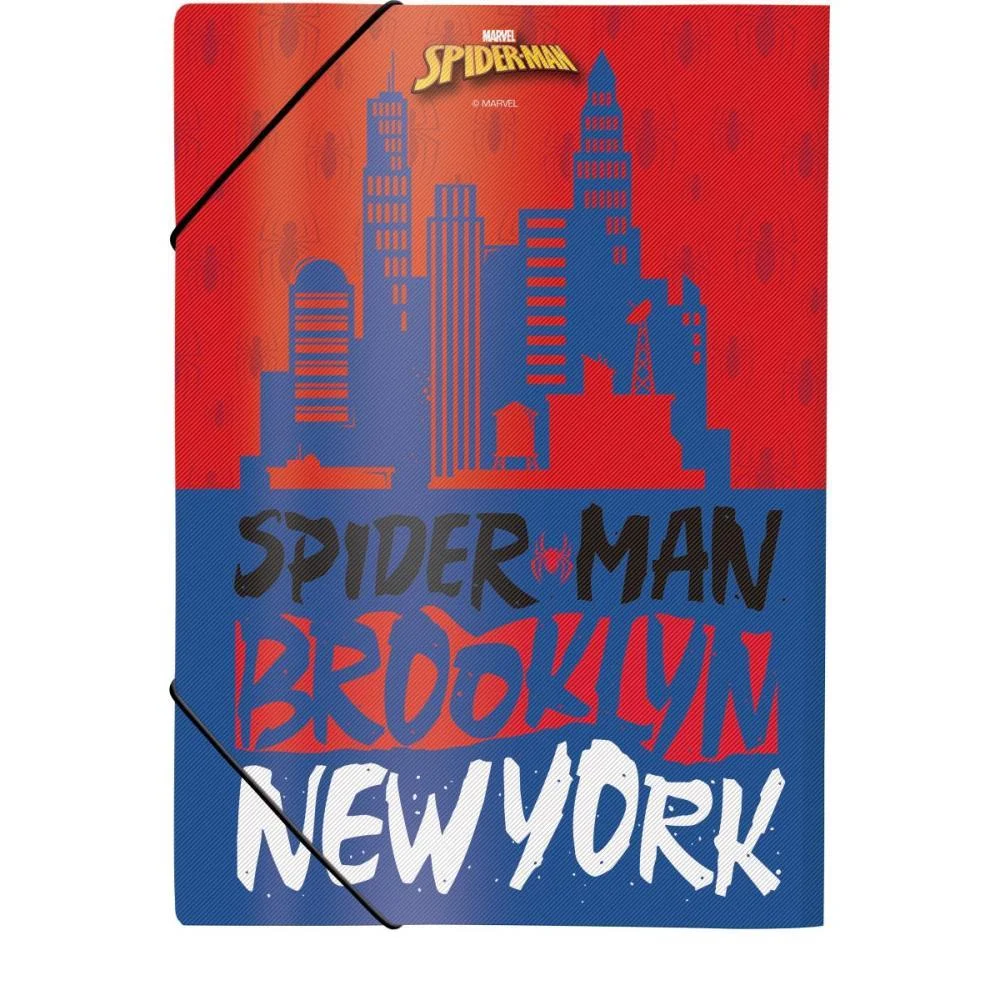 PASTA ABA ELASTICA PLASTICA HOMEM ARANHA S/LOMBO DAC (PCT.C/10) - imagem 3