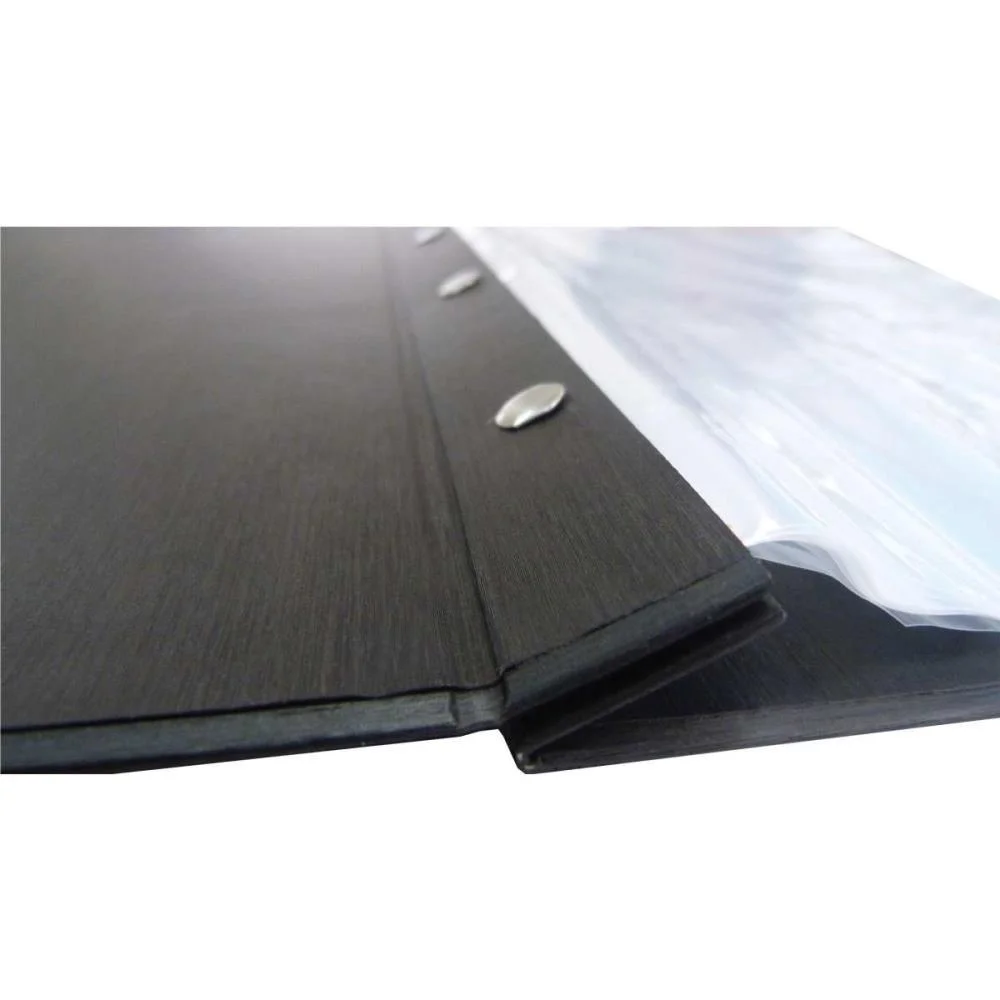 PASTA CATALOGO PERCALUX OFICIO 10 ENV. MEDIOS PRETA DAC (PCT.C/02) - imagem 5