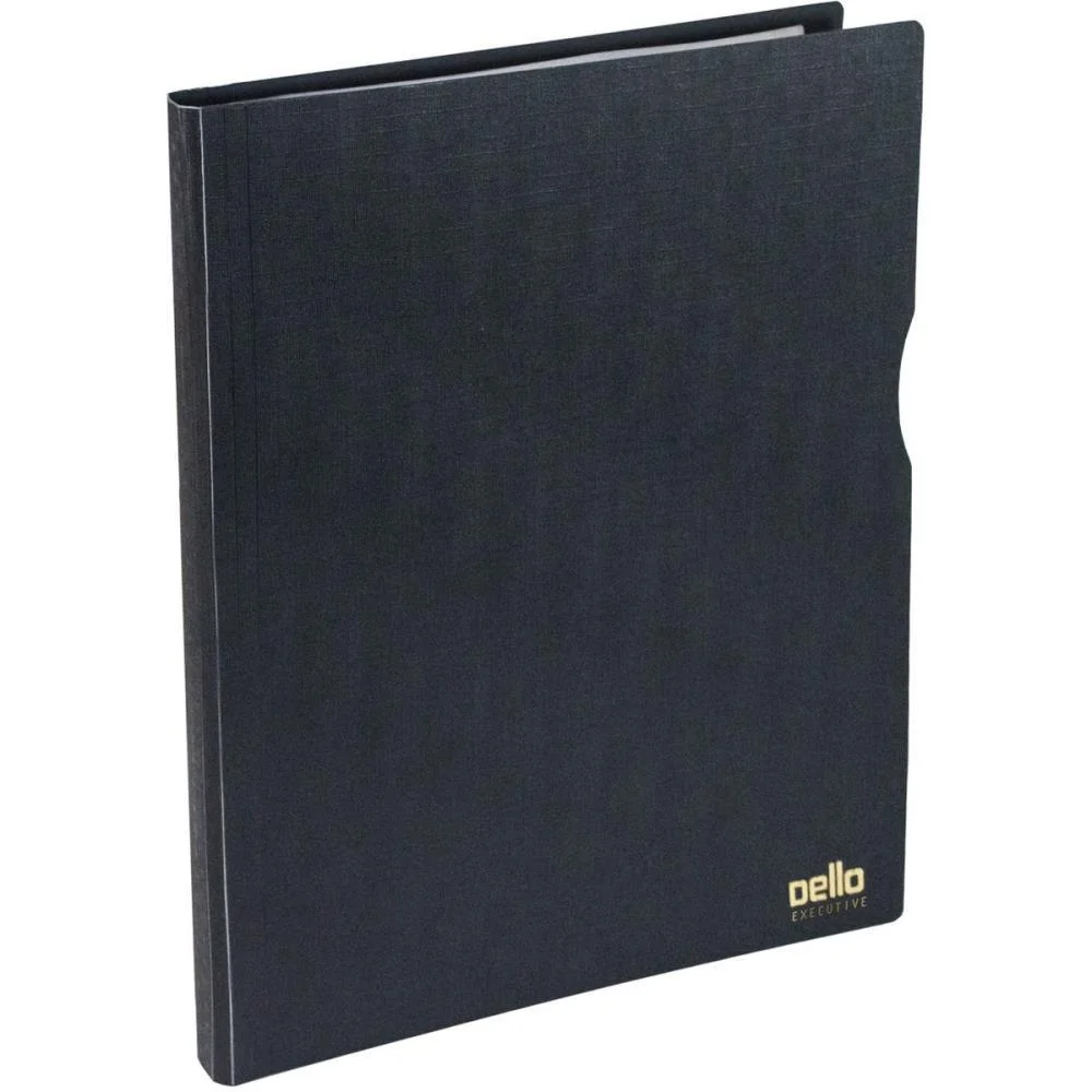 PASTA CATALOGO A4 30 ENV. EXECUTIVA PRETA DELLO (UNIDADE) - imagem 3