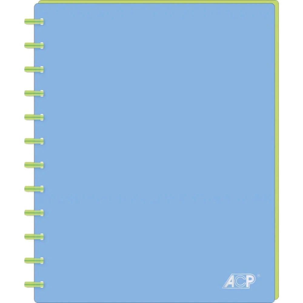 PASTA CATALOGO A4 CANDY PP 30 ENV. AZUL/VERDE ACP (UNIDADE) - imagem 3