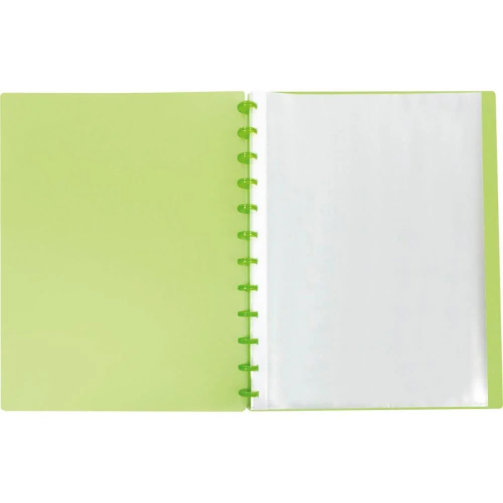 PASTA CATALOGO A4 CANDY PP 30 ENV. AZUL/VERDE ACP (UNIDADE) - imagem 4