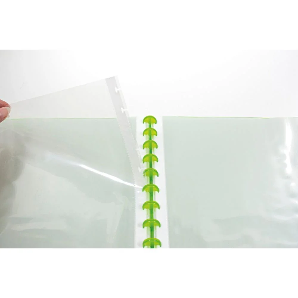 PASTA CATALOGO A4 CANDY PP 30 ENV. AZUL/VERDE ACP (UNIDADE) - imagem 5