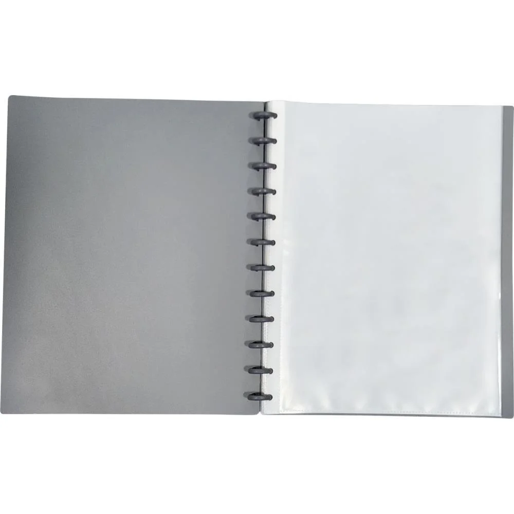 PASTA CATALOGO A4 CANDY PP 30 ENV. PRETO/PRAT ACP (UNIDADE) - imagem 4