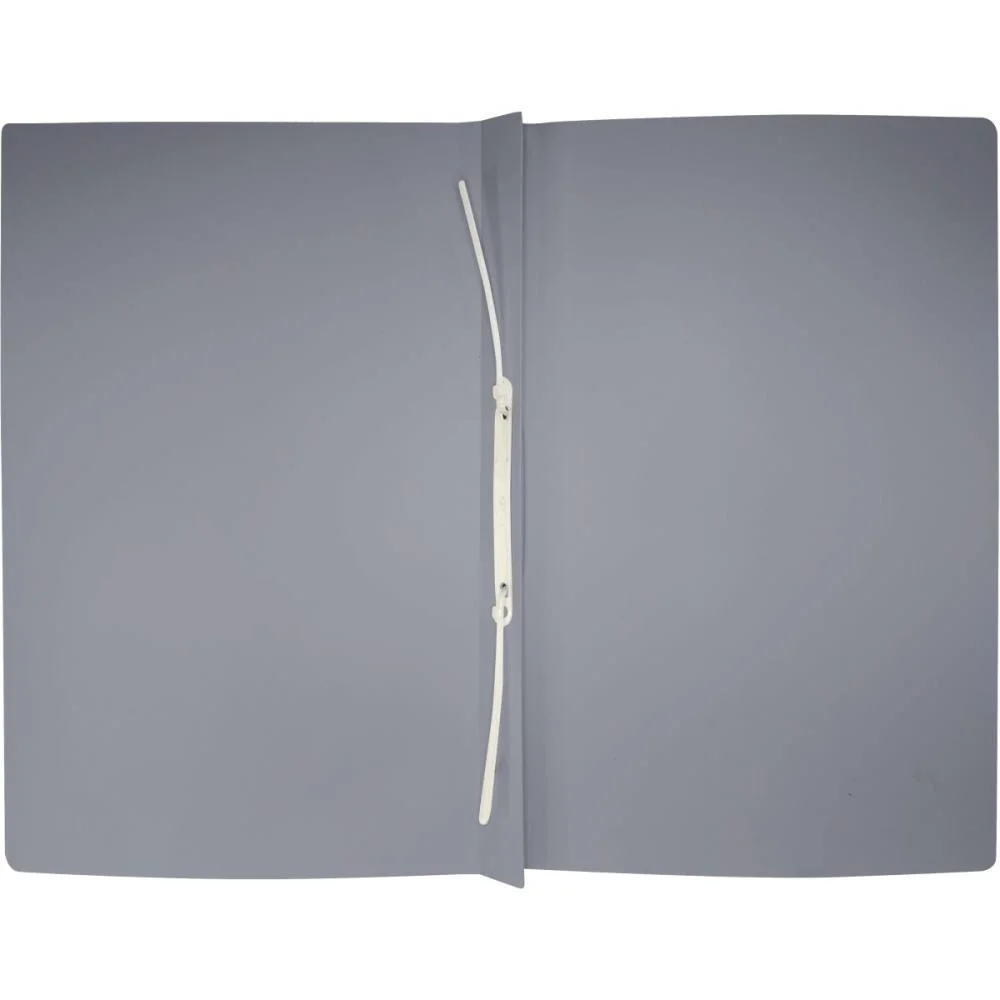 PASTA CLASSIFICADOR RAPIDO PLASTICA COM GRAMPO CINZA DELLO (PCT.C/10) - imagem 3