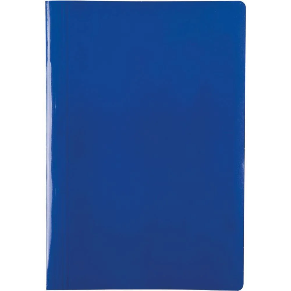 PASTA GRAMPO TRILHO PAPEL OFICIO AZUL DELLOPLEX DELLO (PCT.C/10) - imagem 3