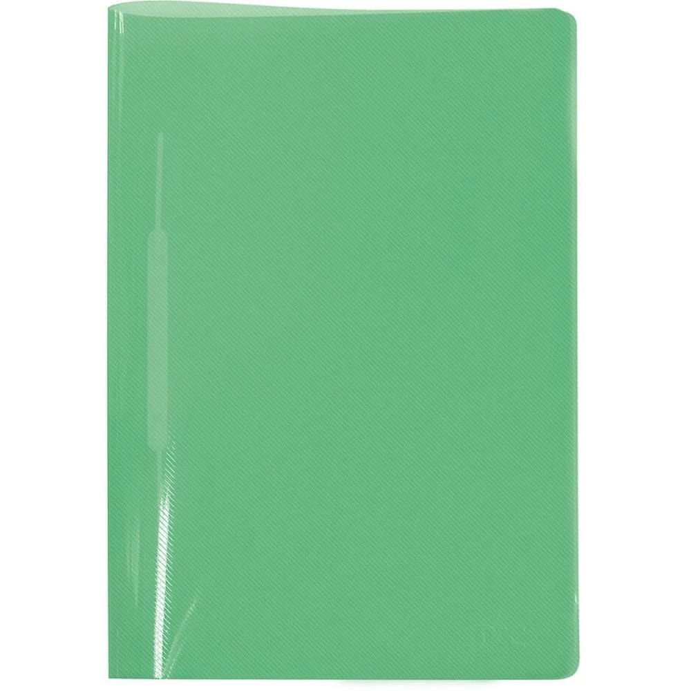 PASTA GRAMPO TRILHO PLASTICA OFICIO VERDE DAC (PCT.C/10) - imagem 3