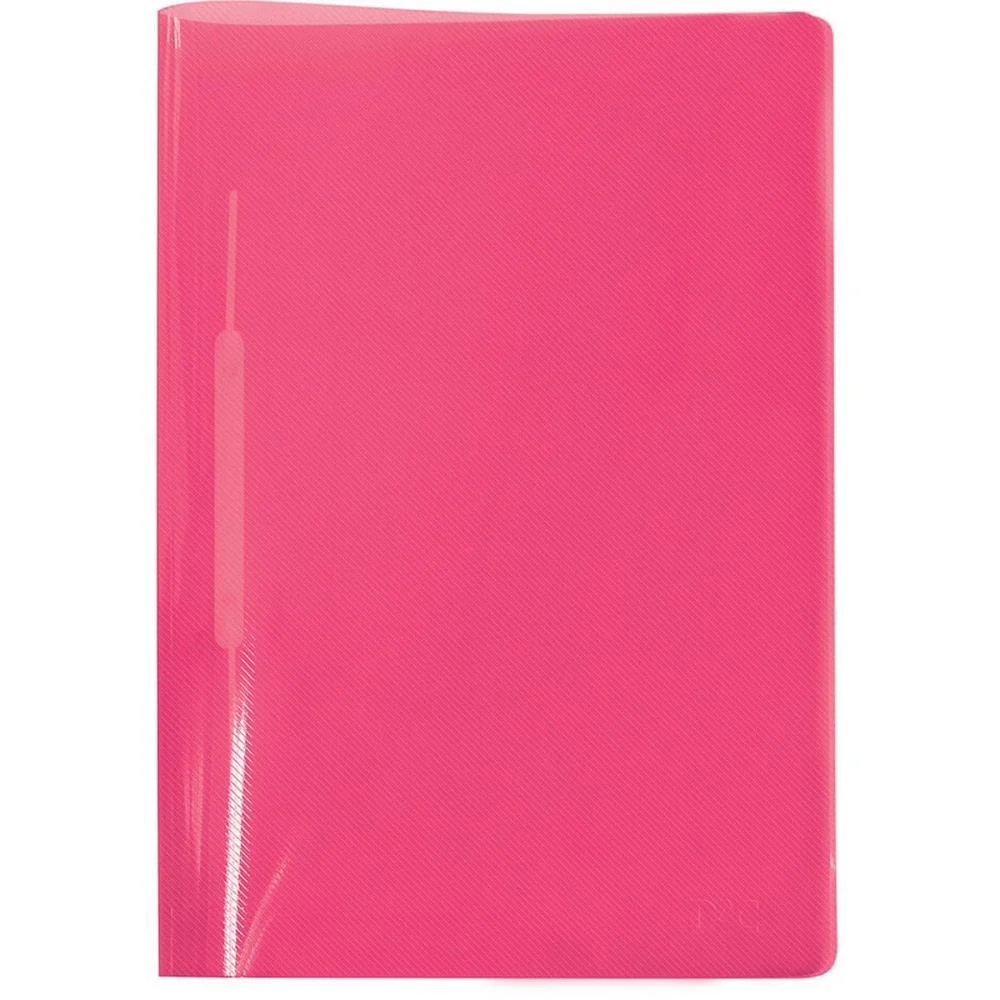 PASTA GRAMPO TRILHO PLASTICA OFICIO VERMELHO DAC (PCT.C/10) - imagem 2