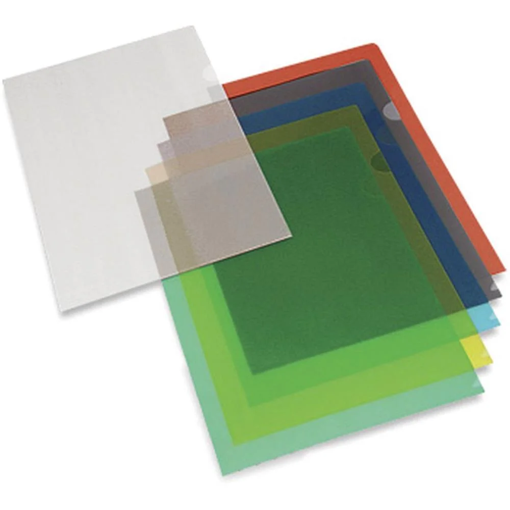 PASTA L A4 CRISTAL NEW LINE POLIBRAS (PCT.C/10) - imagem 4