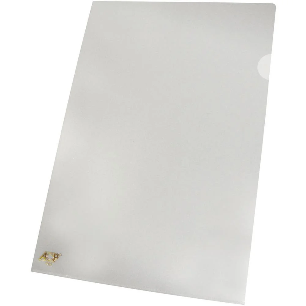 PASTA L OFICIO CRISTAL 0,15MM ACP (PCT.C/10) - imagem 2