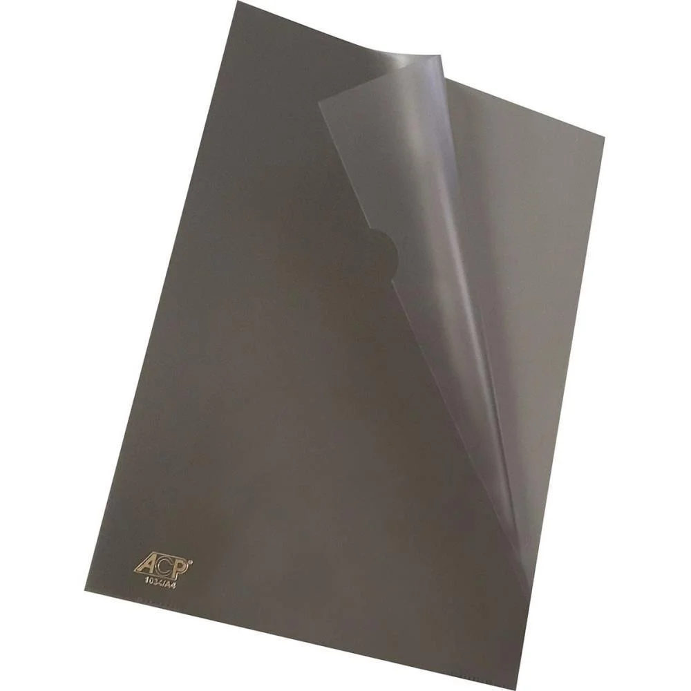 PASTA L A4 FUME 0,15MM ACP (PCT.C/10) - imagem 3