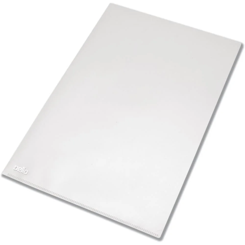 PASTA L A4 CRISTAL DELLOPLAST DELLO (PCT.C/10) - imagem 2