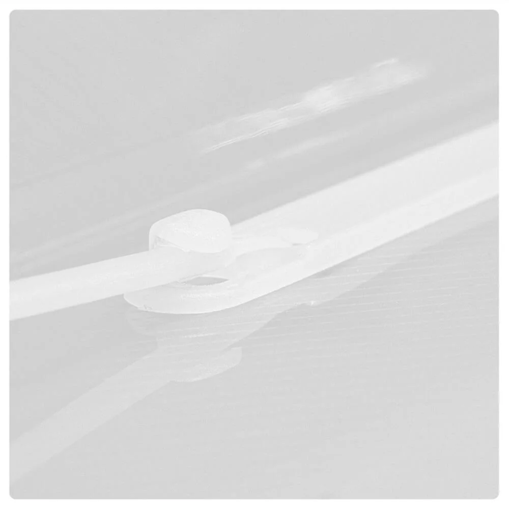 PASTA GRAMPO TRILHO PLASTICA OFICIO CRISTAL DAC (PCT.C/10) - imagem 5