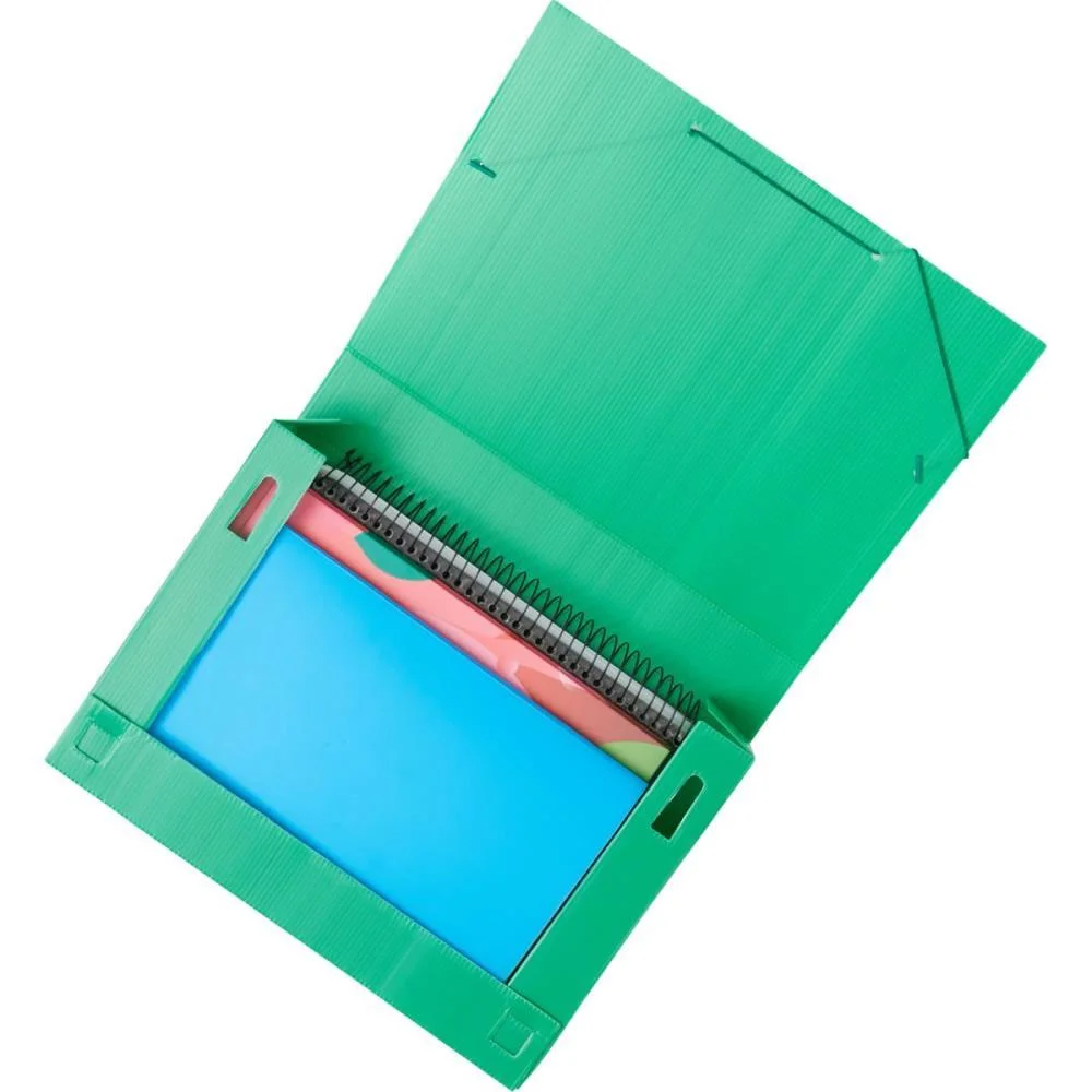 PASTA POLIONDA OFICIO 55MM VERDE NOVAONDA POLIBRAS (PCT.C/10) - imagem 4