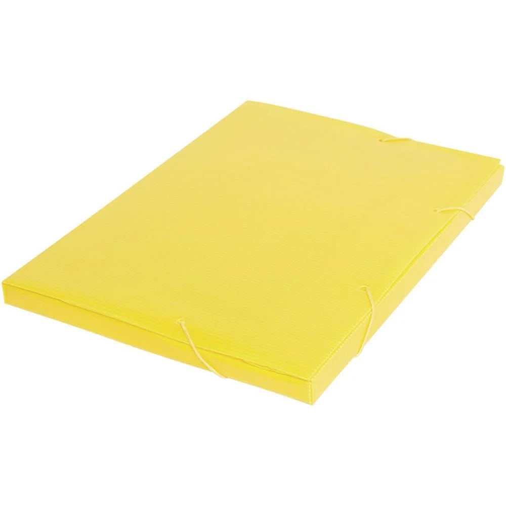 PASTA POLIONDA OFICIO 20MM AMARELA NOVAONDA POLIBRAS (PCT.C/10) - imagem 2