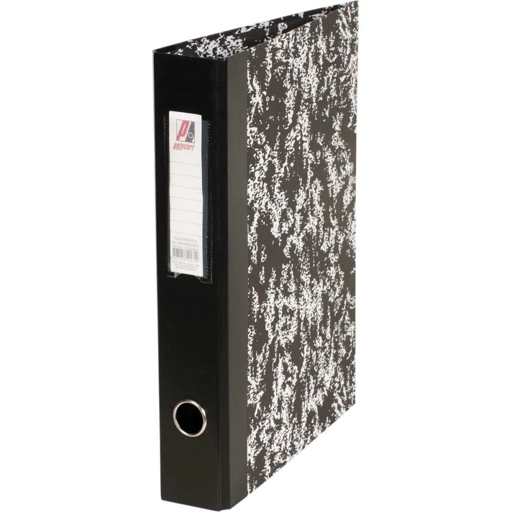 PASTA REGISTRADORA OFICIO ESTREITA TIGRADA POLYCART (PCT.C/04) - imagem 3