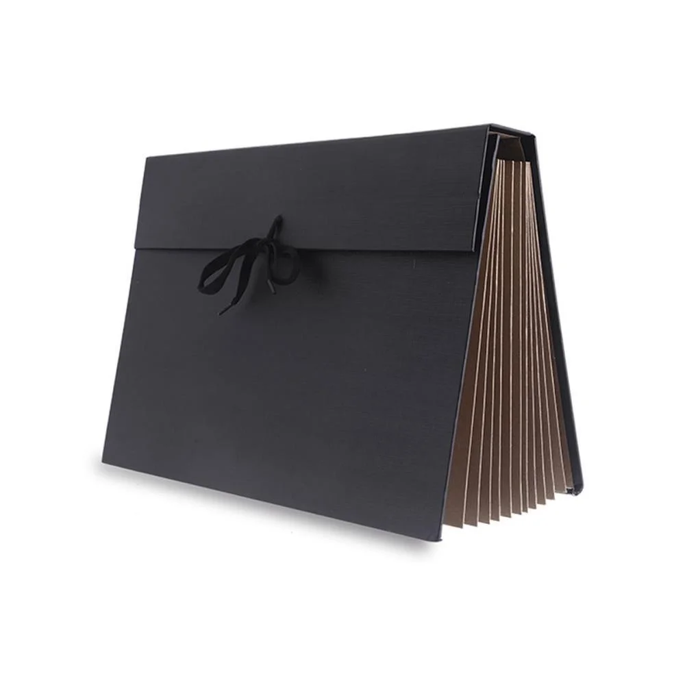 PASTA SANFONADA PAPEL OFICIO 31 DIV KRAFT CLASSIC DELLO (UNIDADE) - imagem 2