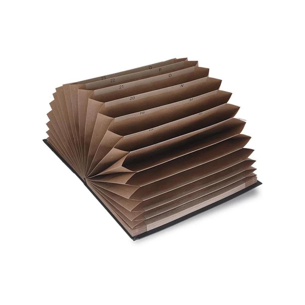 PASTA SANFONADA PAPEL OFICIO 31 DIV KRAFT CLASSIC DELLO (UNIDADE) - imagem 4