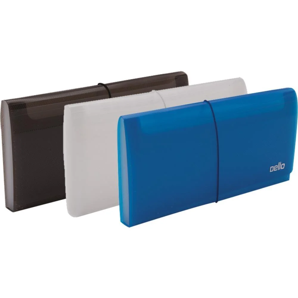 PASTA SANFONADA PLASTICA PORTA CHEQUE 12 DIVISOES CRIST DELLO (UNIDADE) - imagem 4