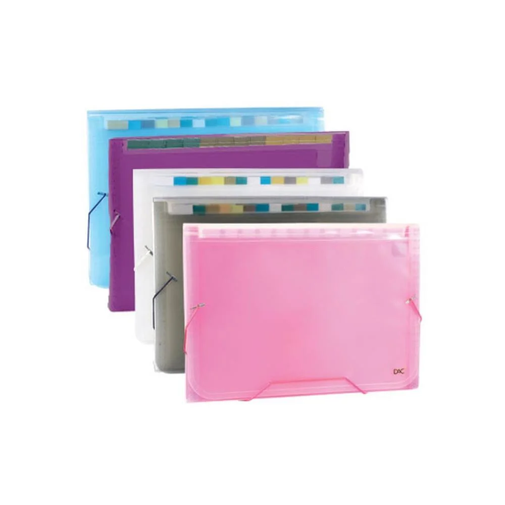 PASTA SANFONADA PLASTICA A4 31 DIVISOES CRISTAL DAC (UNIDADE) - imagem 4