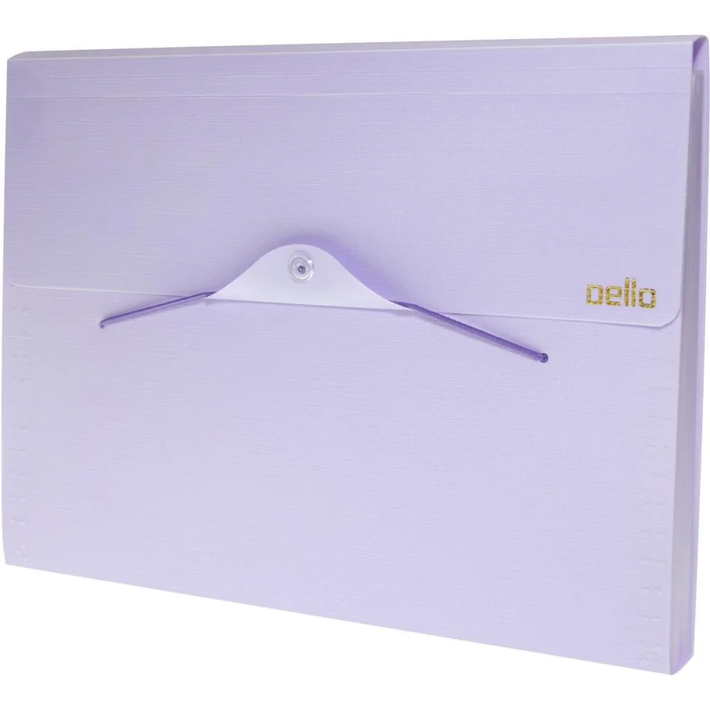 PASTA SANFONADA PLASTICA A4 12DIV.LINHO SERENA LL.PASTE DELLO (UNIDADE) - imagem 2