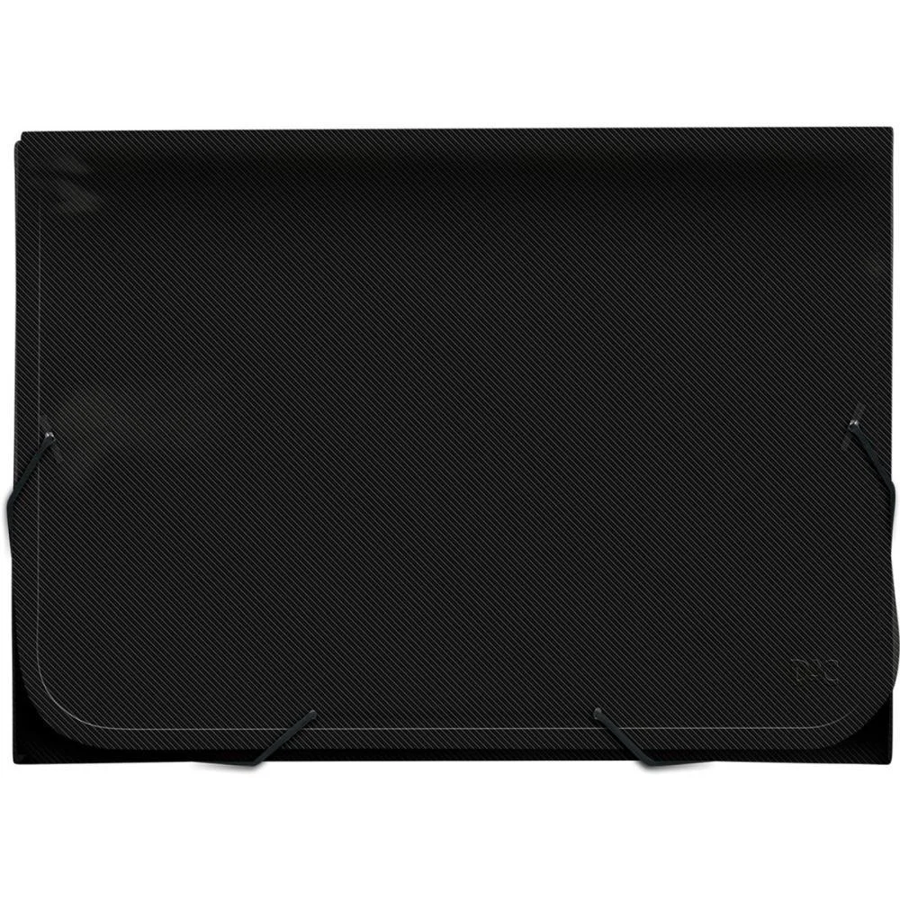 PASTA SANFONADA PLASTICA A4 12 DIVISOES ALL BLACK DAC (UNIDADE) - imagem 3