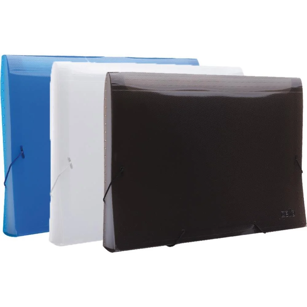 PASTA SANFONADA PLASTICA A4 12 DIVISOES FUME LINE DELLO (UNIDADE) - imagem 4