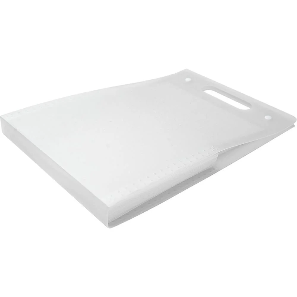 PASTA SANFONADA PLASTICA A4 12 DIVISOES VERTICAL CRISTA POLIBRAS (UNIDADE) - imagem 4