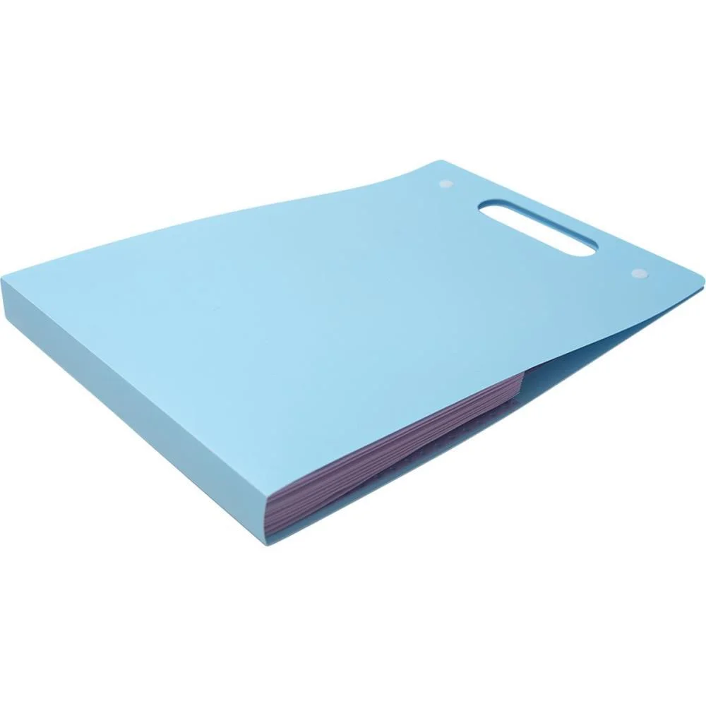 PASTA SANFONADA PLASTICA A4 12 DIVISOES VERTICAL AZUL P POLIBRAS (UNIDADE) - imagem 4