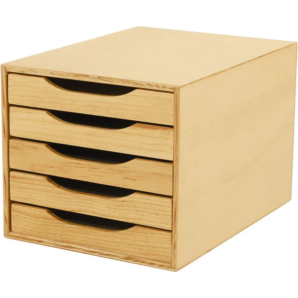 CAIXA CORRESPONDENCIA MADEIRA ARQUIVO 05 GAVETAS MADEIRA SOUZA (UNIDADE) - imagem 3