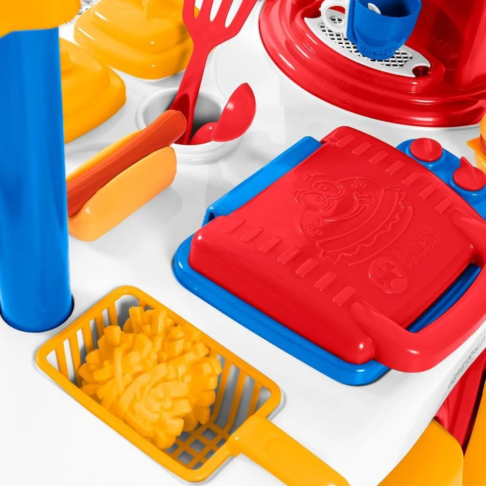 BRINCANDO DE CASINHA LANCHONETE COMPLETA TATETI (UNIDADE) - imagem 7