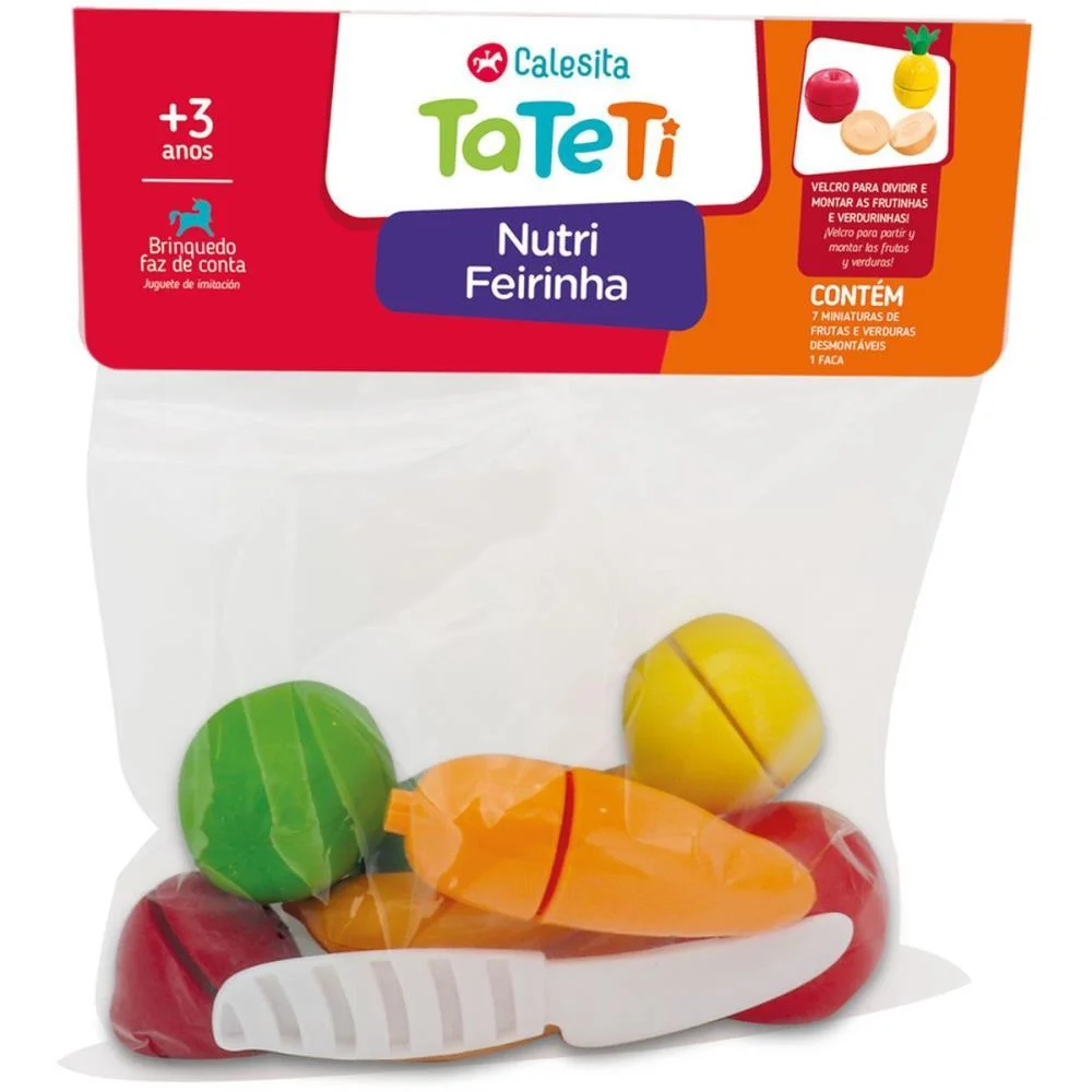 BRINCANDO DE CASINHA NUTRI FEIRINHA TATETI (UNIDADE) - imagem 6