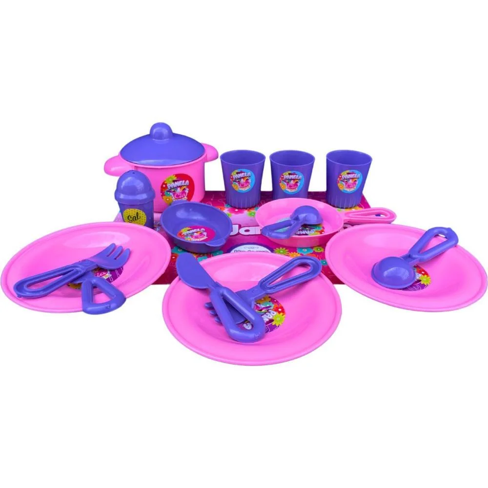 BRINCANDO DE CASINHA PANELA E CIA MEU JANTARZINHO BIG STAR (UNIDADE) - imagem 4