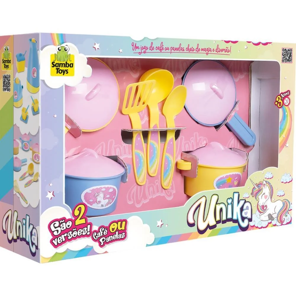 BRINCANDO DE CASINHA UNIKA PANELINHAS SAMBA TOYS (UNIDADE) - imagem 4