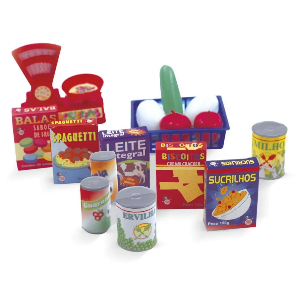 BRINCANDO DE CASINHA SUPER MARKET 16PCS. PICA PAU (UNIDADE) - imagem 4